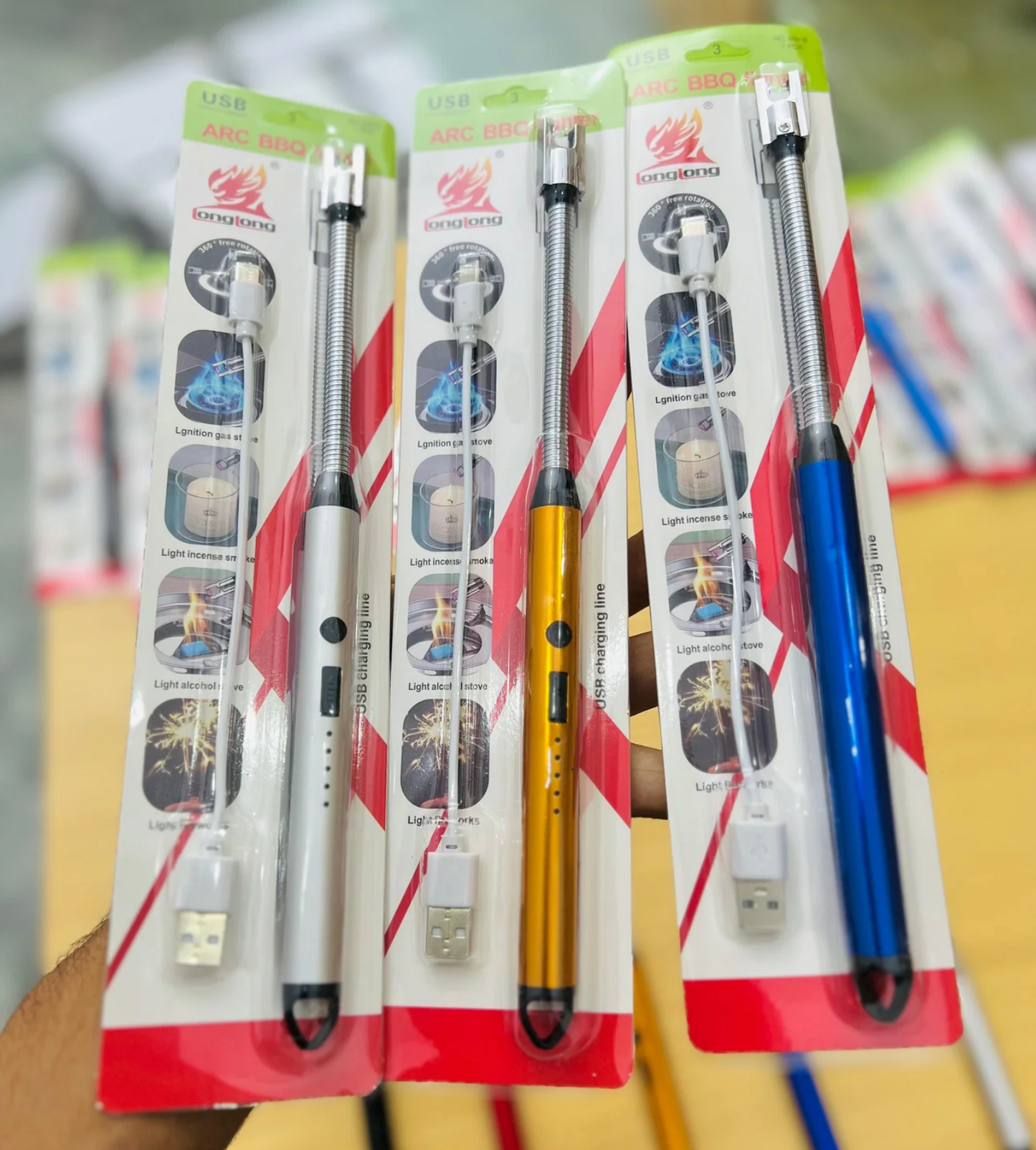 Allume-feu rechargeable